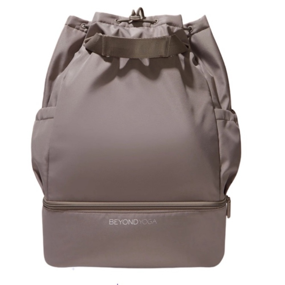 Beyond Yoga Beige Tote Bag